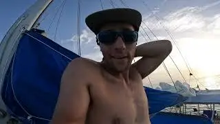 SV Traveler EP 4: Bahamas Solo Sailing- First Time Spending the Night on Anchor  Part 1