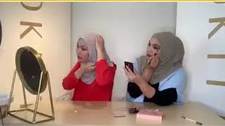 Cara Mudah Pakai Shawl