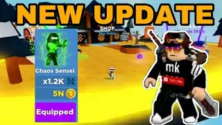 Unlocking New Rank + Checking Out The Update!! - Ninja Legends