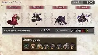 Octopath CotC | Master of Fame