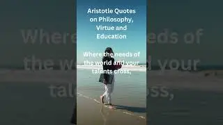 Talent & Calling-Aristotle's Quotes on Philosophy, Life and Learning #wisdom #lifepurpose #happiness