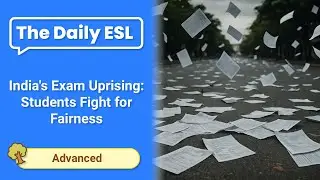 India's Exam Uprising: Students Fight for Fairness | Advanced | The Daily ESL