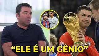 DECO SURPREENDE E FALA DO SONHO DE CRISTIANO RONALDO NA COPA 2026! ELOGIOS E COMPARA&Ccedil;&Atilde;O COM MESSI