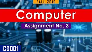 Q1| Assignment 3 |  Computer Proficiency License | Virtual University | By SYED I.T SOLUTIONS &copy;