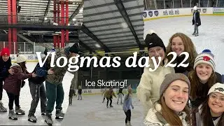 Ice Skating Vlog ⛸️❄️ | vlogmas day 22