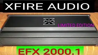 Test amplificador Xfire Audio EFX 2000.1 Limited Edition