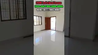 🏡2bhk Individual house Sale in Guduvanchery💐1200sqft Big land area #reels #realestate