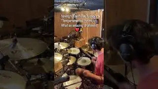Having fun playing Pat Torpey&rsquo;s &ldquo;Temperamental&rdquo;
