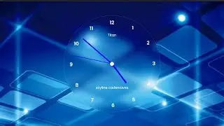Create Analog Clock using HTML, CSS and JS.