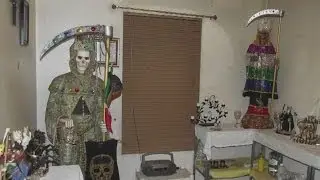 Mini chapel linked to drug patron saint