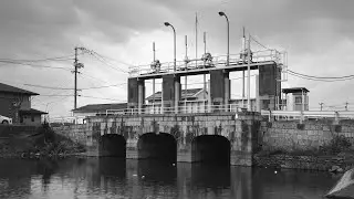 Large Format 6x17 4x5 : Triple sluice gate in 1904