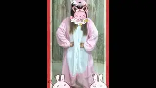 My lovely pink dinosaur animal onesies
