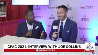 Interview with Joe Collins at CPAC 2021 in Dallas 7/10/21
