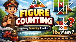 @ft Railway Reasoning Junction #shorts #resoning #Figure counting # RRB NTPC 2024 (PART -1)