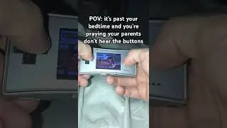 POV: it&rsquo;s past your bedtime #gameboy #gameboymicro #retrogaming