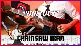 【TABS】Chainsaw Man The Movie Reze Arc Op - IRIS OUT (Instrumental Guitar Cover) | Kenshi Yonezu