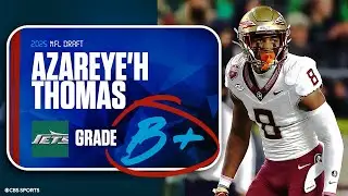 2025 NFL Draft Grades: Jets receive 'B+' for selecting CB Azareye'h Thomas at No. 73 overall