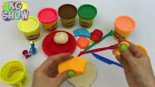 KIDS GAME SHOW Kitchen Play DOH Kinder Surprise eggs unboxing Frozen Masha and the Bear