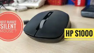 HP S1000 Silent Mouse | कुछ अलग सा एहसास | Best budget silent mouse to use ?