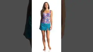 Profile by Gottex Via Veneto Tankini Top (D-Cup) | SwimOutlet.com