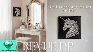 Licorne Magique Terminé 🦄 Review Diamond Painting Diamond Art Decor ✨ | Avis Honnête ! 💖