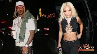 Saweetie and Future clubbing at The Highlight Room in Los Angeles