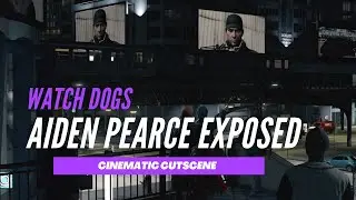 Hacker VS Hacker // Aiden Pearce Exposed Scene - WATCH DOGS 1 (4K)