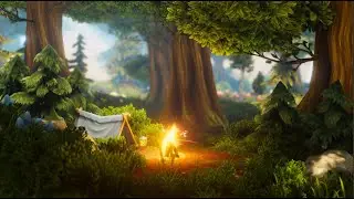 1 Hour  Forest Exploration Music For Relax, Study, Meditate, DND, etc.  High Quality