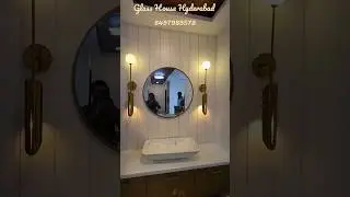 Decorative Metal Wall Mirror Gold Large 31 Inch&nbsp;#premium Best quality 👌 Round Mirror #hyderabad