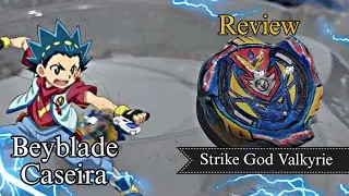 Strike God Valkyrie - Review Beyblade Caseira