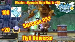 Flyff Universe Upgrade +19 to +20 Accessories (Stam Ring) with 100 Apro