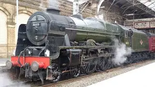 Steam Trains at Preston Station 2015 & 2016