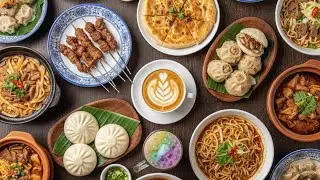 Лучшие 5 долларов, которые вы когда-либо потратите! Om Food! #food #compilation #travel #yummy #f...