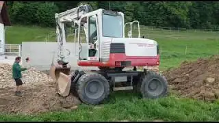 Mobilbagger Takeuchi TB 175W  - Baumaschinen Puntigam GmbH 0023