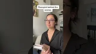 Therapist BEHIND THE SCENES / Licensed Family & Marriage Therapist #shorts #mentalhealth #therapy