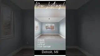 New Listing! Beautiful Detroit Home! #shorts #Detroit #michigan