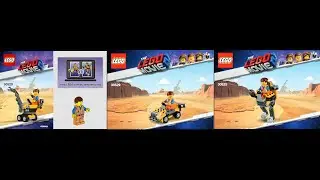 LEGO Instructions | The LEGO Movie 2 | 30529 | Mini Master-Building Emmet | All 3 books | Polybags