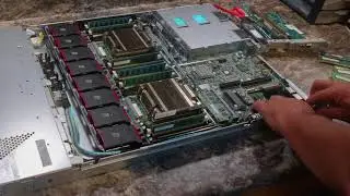 HP Proliant DL360 Gen8 upgrade for use as a home server with 4K video card, NVMe drives and 10G LAN