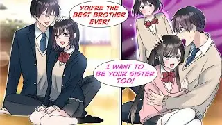 [Manga Dub] My sister brought over her cute friend and... [RomCom]