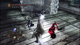 Dark Souls 2 - Bell Keeper dark spirit invasion (Belfry Luna)