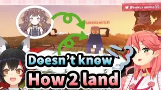 [EngSub] Miko Forgets to Teach Anya How to Land Elytra before She Flies for The First Time