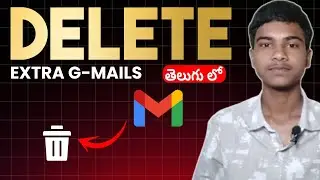 How to delete gmail account in android Telugu