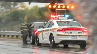 Montréal / Vaudreuil-Dorion | Sûreté du Québec Cruisers On Traffic Stops & Accident Scenes
