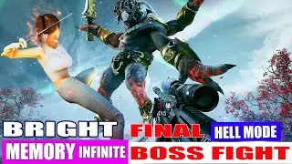 Bright Memory Infinite Six Armed Emperor Boss Fight Hell Mode Pc Gameplay Playstation Gameshd