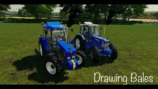 Drawing In Bales! ~ Greenwich Valley FS19