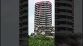 Extreme Fastest Building Demolition Compilation - Construction Demolitions With Industrial Explosive