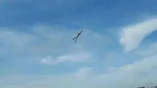 Logo 690 VTX blades just flying