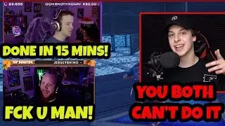 Cizzorz Challenged Drlupo and Timthetatman To BEAT His Impossible Deathrun Challenge! VERY SURPRISE
