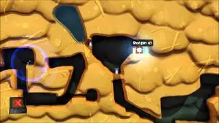 Worms Revolution: Puzzles - Farm Level 4-4 