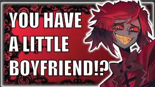 ALASTOR's daughter gets a BOYFRIEND?! (Alastor x Daughter Reader) (Vox x  Listener) (Hazbin Hotel)